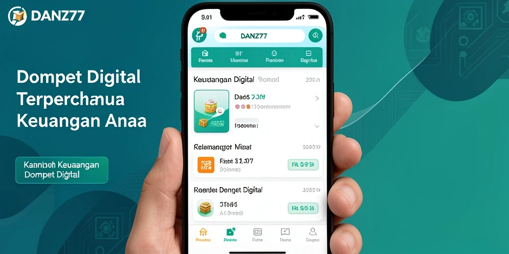 Tampilan antarmuka pengguna DAN777 yang modern dan fungsional.