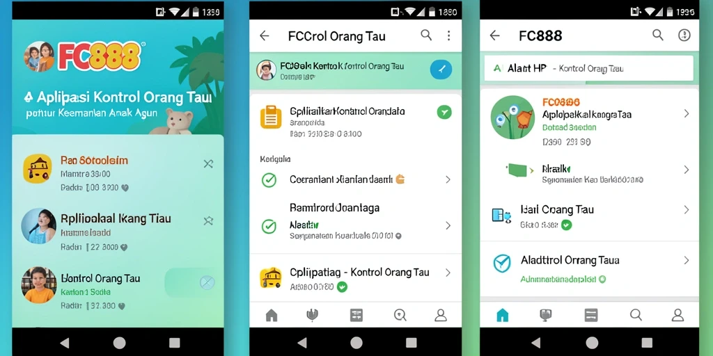 Tampilan antarmuka FC888 yang intuitif dan fungsional.
