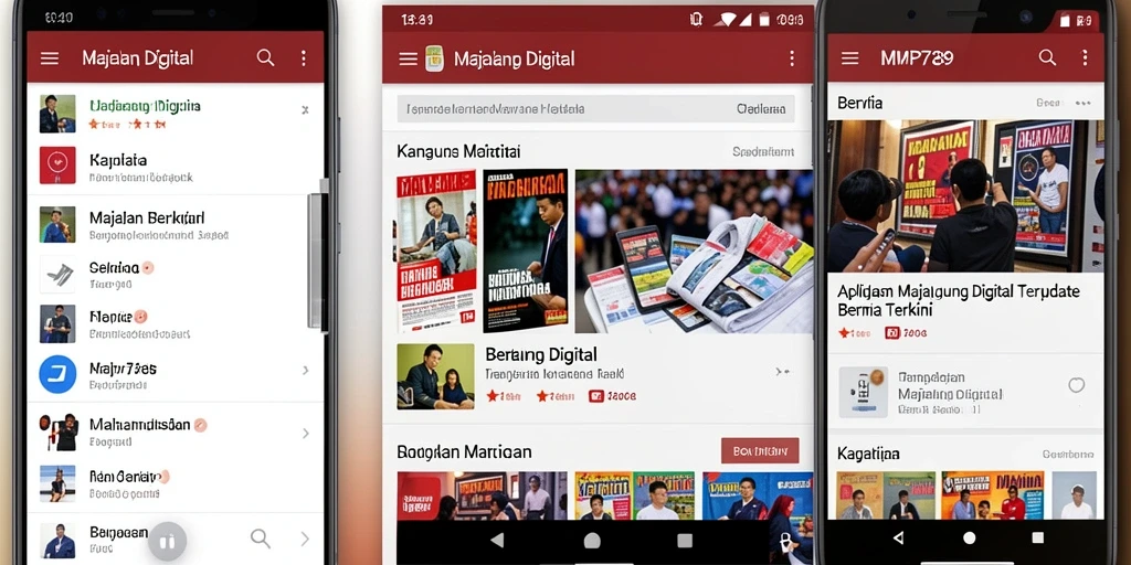 Antarmuka modern MVP789 dengan navigasi mudah dan berita terkini.